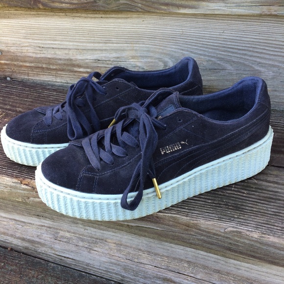 fenty puma creepers navy